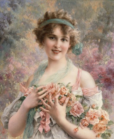 una bella rosa de Emile Vernon