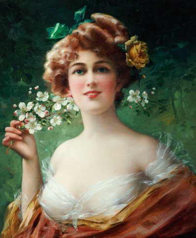 Belleza floreciente de Emile Vernon