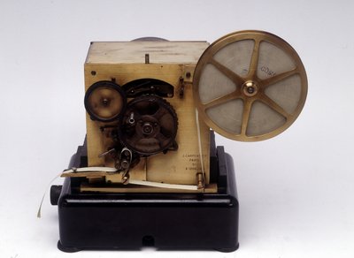 Impresora telegráfica del sistema Baudot, patentada en 1874 de Emile and Carpentier Jules Baudot