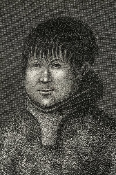John Sakeouse, un nativo de Jacob Sound, Groenlandia, el primer esquimal conocido en haber estado en este país, 1816 de Emilia Anderson