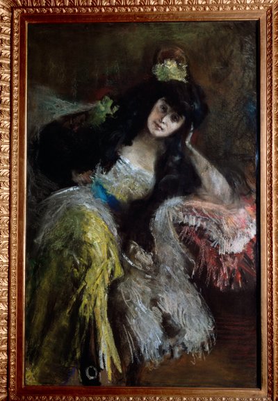 Retrato de la Marquesa Emilia Sommi Picenardi de Emilio Gola