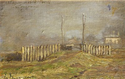 Campo en Lombardía de Emilio Longoni