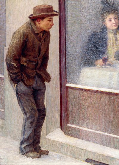 Reflexiones de un Hombre Hambriento o Contrastes Sociales de Emilio Longoni