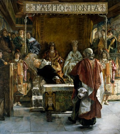 La expulsión de los judíos de España (en el año 1492), 1889 de Emilio Sala Francés