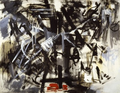 Crucifixión contemporánea nº 4 (óleo sobre lienzo) de Emilio Vedova