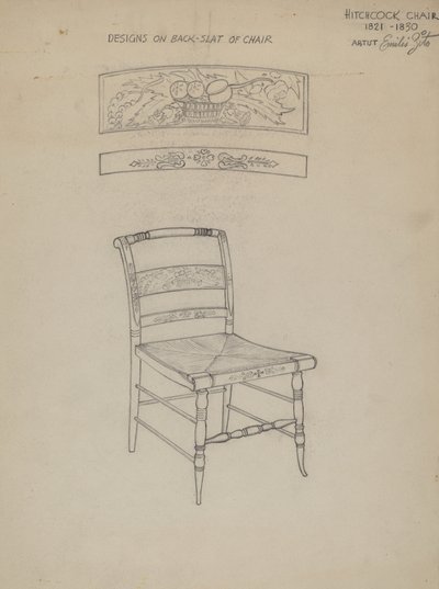 Silla Hitchcock de Emilio Zito