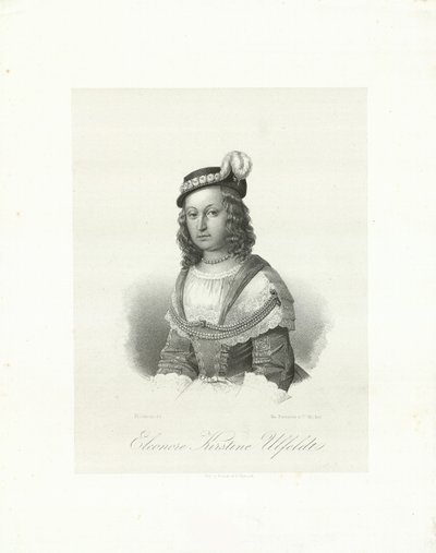 Leonora Christina, Condesa Ulfeldt 1621-1698, 1847 de Emilius Ditlev Baerentzen