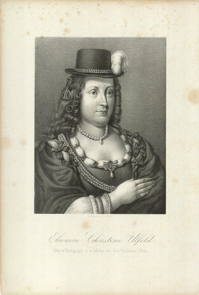 Leonora Christina, Condesa Ulfeldt 1621-1698, 1867 de Emilius Ditlev Baerentzen