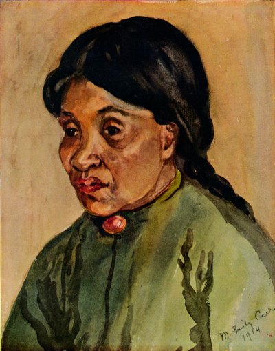 Ilustración de Klee Wyck, 1914 de Emily Carr