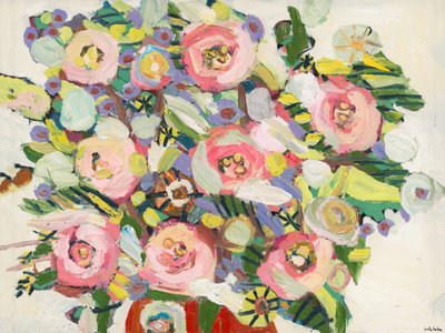 EFK0029, 2018 (óleo sobre lienzo) de Emily Fox King