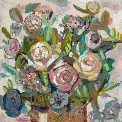 Wild and Reaching, 2020 (óleo sobre lienzo) de Emily Fox King