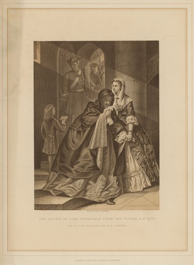 La fuga de Lord Nithsdale de la Torre de Londres de Emily Mary Osborn