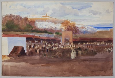 Campamento, Tánger de Emily Sargent