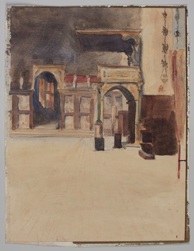 Interior del Frari de Emily Sargent