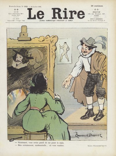 Ilustración para Le Rire de Emmanuel Barcet