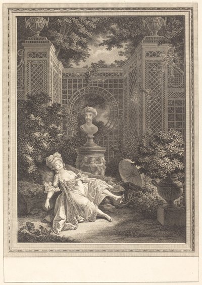 El mediodía de Emmanuel Jean Nepomucène de Ghendt after Pierre Antoine Baudouin