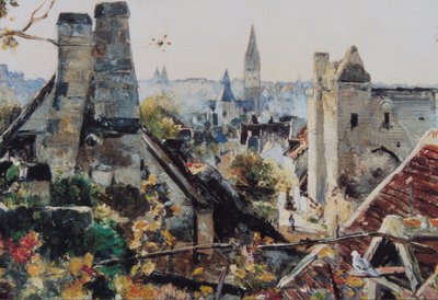 Beaulieu-lès-Loches octubre 1880-89 (óleo sobre lienzo) de Emmanuel Lansyer