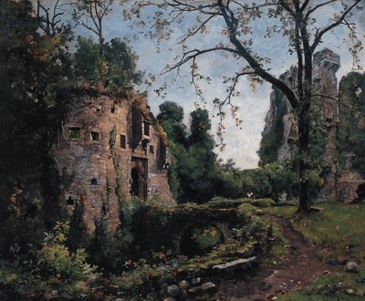 Bastión de Ormes, interior del castillo de Clisson de Emmanuel Lansyer