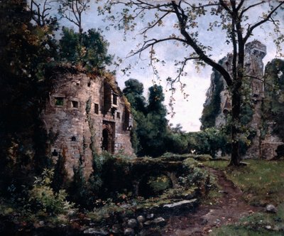 El bastión de los olmos, 1884 de Emmanuel Lansyer