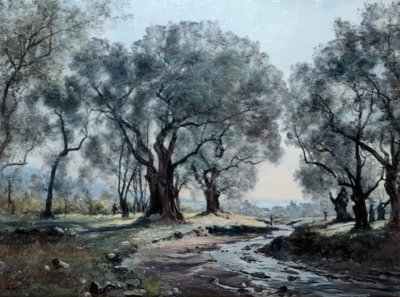 El arroyo de la montaña de Vallonet, 1892 de Emmanuel Lansyer