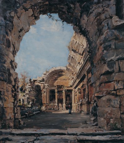 Templo de Diana, Nîmes de Emmanuel Lansyer