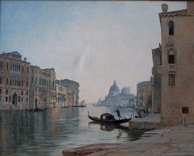 Venecia, el Gran Canal, septiembre de 1892 (óleo sobre lienzo) de Emmanuel Lansyer