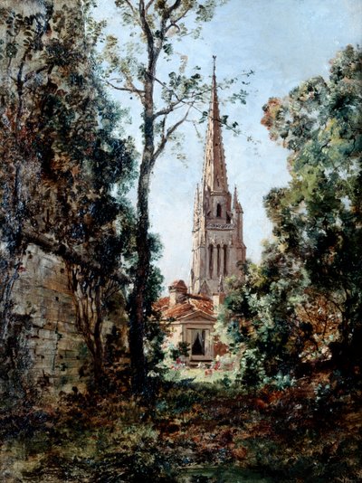 Vista desde el Parque Barou en la mañana, 1889 de Emmanuel Lansyer