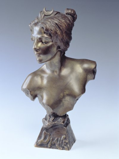 Busto de Diana, c.1910 de Emmanuel Villanis