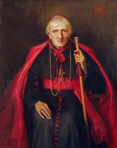 Retrato de John Henry Newman (1801-1890) 1889 de Emmeline Deane