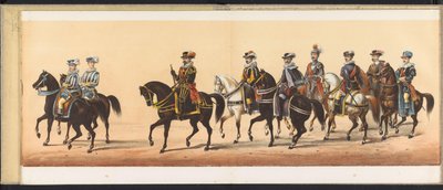 Procesión en Haarlem, 1872 (lámina 6) Procesión celebrada en Haarlem, el 1 de abril de 1872. (título de la serie sobre el objeto) de Emrik and Binger
