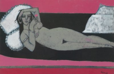 Carmena descansando de Endre Roder