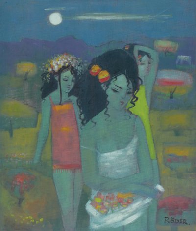 Recolectando fruta de Endre Roder