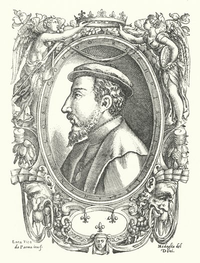 Enrique II, Rey de Francia de Enea Vico