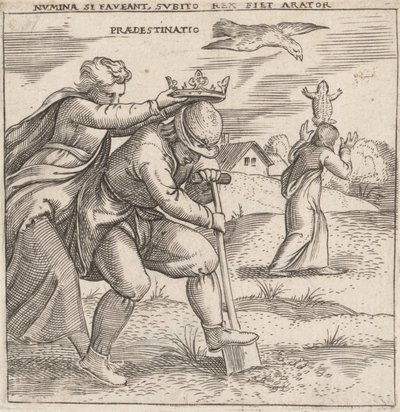Predestinación, ca. 1545-50 de Enea Vico