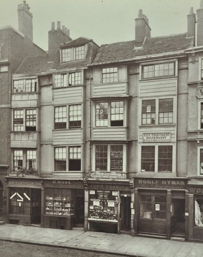 145-148 Aldersgate Street, Londres, 1879 de English Photographer