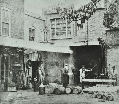 231-235 Kings Road: elevación trasera, Londres, 1890 de English Photographer