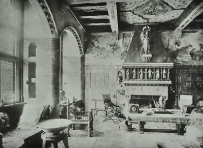 9 Melbury Road: sala de dibujo, 1890 de English Photographer