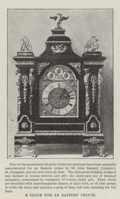 Un reloj para un príncipe oriental de English Photographer