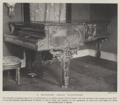 Un hermoso piano de cola de English Photographer