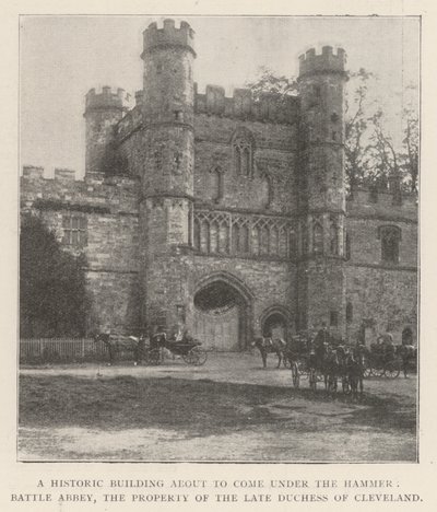 Un edificio histórico a punto de ser subastado, Battle Abbey, propiedad de la difunta Duquesa de Cleveland de English Photographer