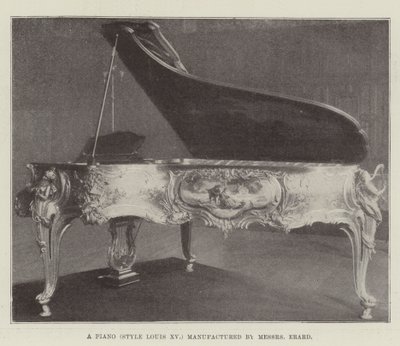 Un Piano (Estilo Luis XV) Fabricado por Messers Erard de English Photographer