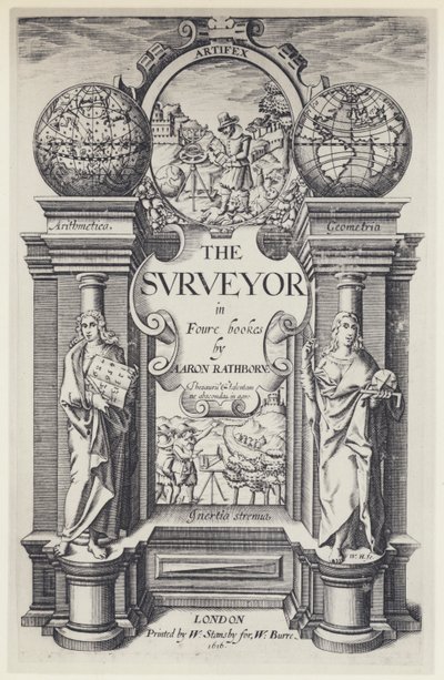 A Rathbone, El agrimensor, W Stansby para W Burre 1616 de English Photographer