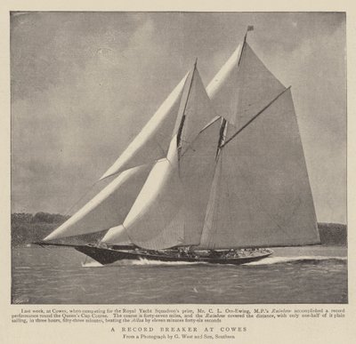 Un récord en Cowes de English Photographer