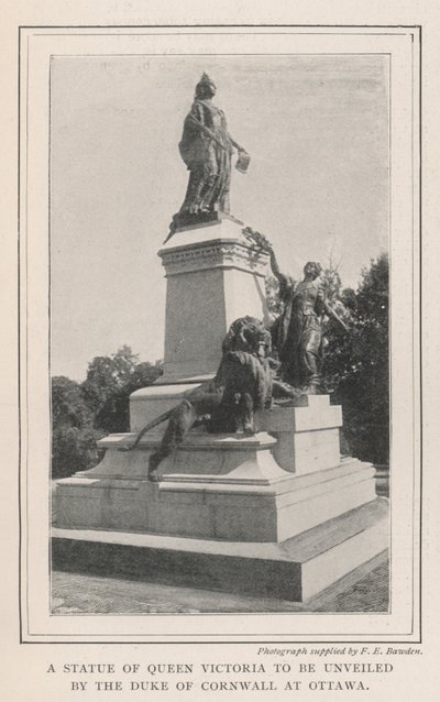 Una Estatua de la Reina Victoria será Inaugurada por el Duque de Cornwall en Ottawa de English Photographer