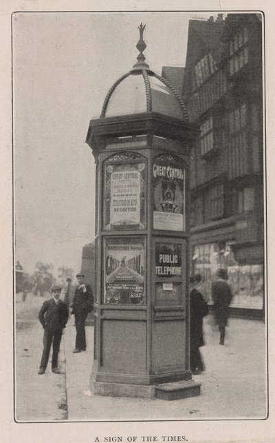Un teléfono público de English Photographer