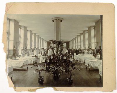 Una sala en el Hospital St. Thomas, 1908 de English Photographer