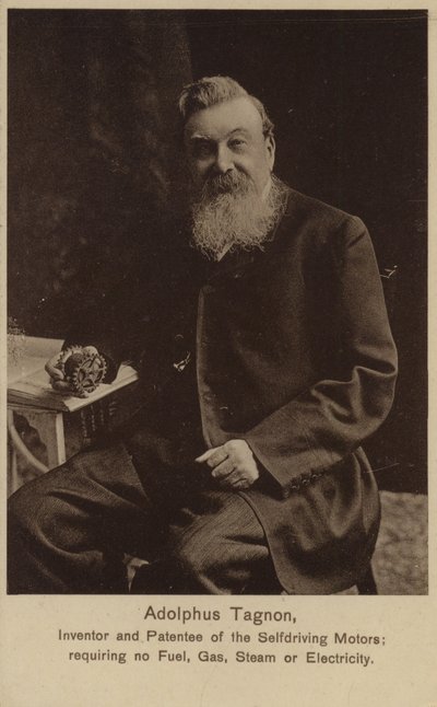 Adolphus Tagnon, inventor de motores autodirigidos de English Photographer
