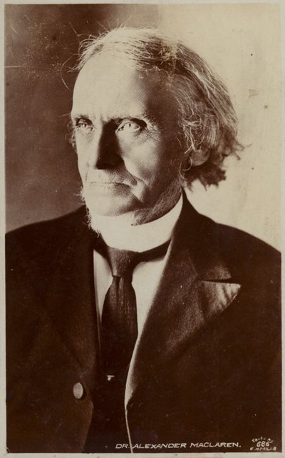 Alexander Maclaren (1826-1910), ministro no conformista inglés de origen escocés de English Photographer