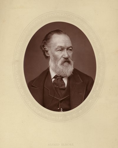 Alfred Elmore, pintor irlandés de temas históricos de English Photographer