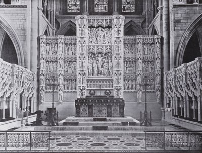 Altar y Retablo, Catedral de Truro de English Photographer